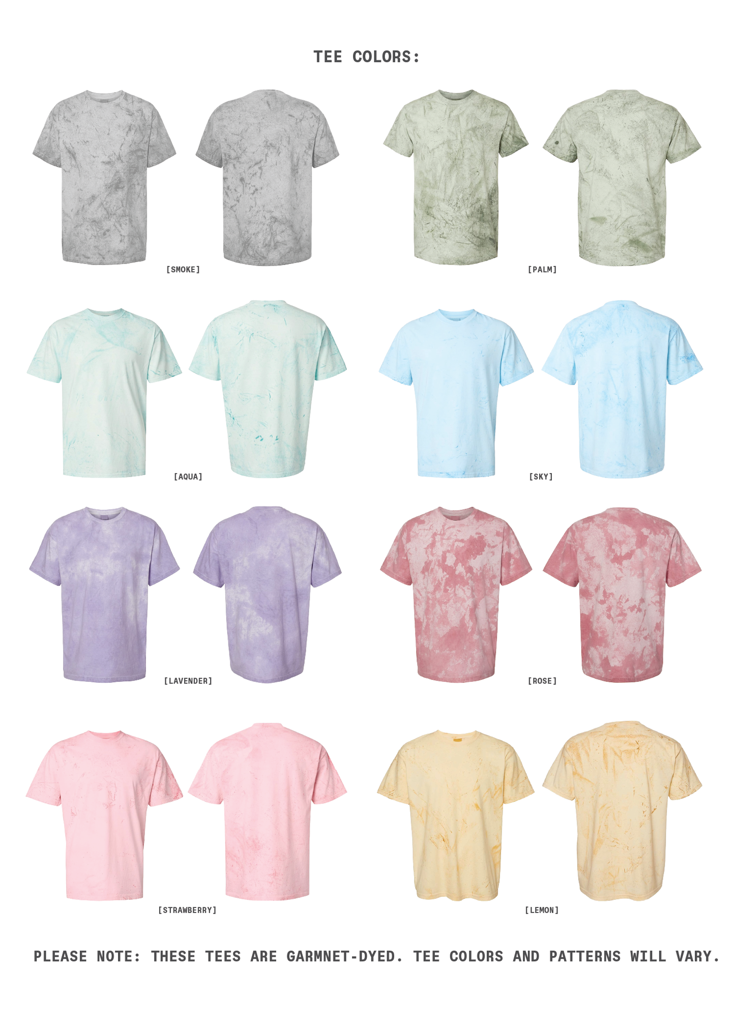 [CUSTOMIZABLE] Dyed Jesus is King Tees