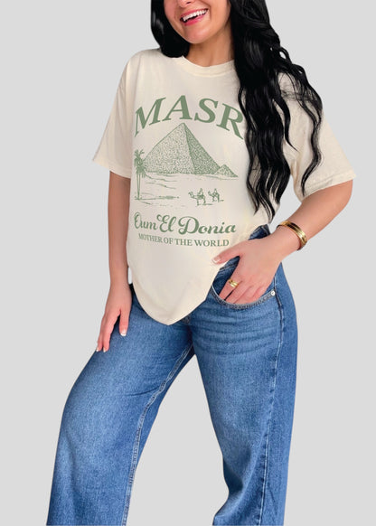 [CUSTOMIZABLE] Egypt-Mother of the World / Masr-Oum El Donia Tees