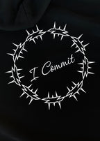 Embroidered and Printed Last Words of Christ Hoodies