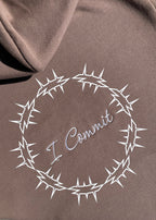 Embroidered and Printed Last Words of Christ Hoodies