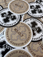 Coptic Blessed Vinyl Sticker