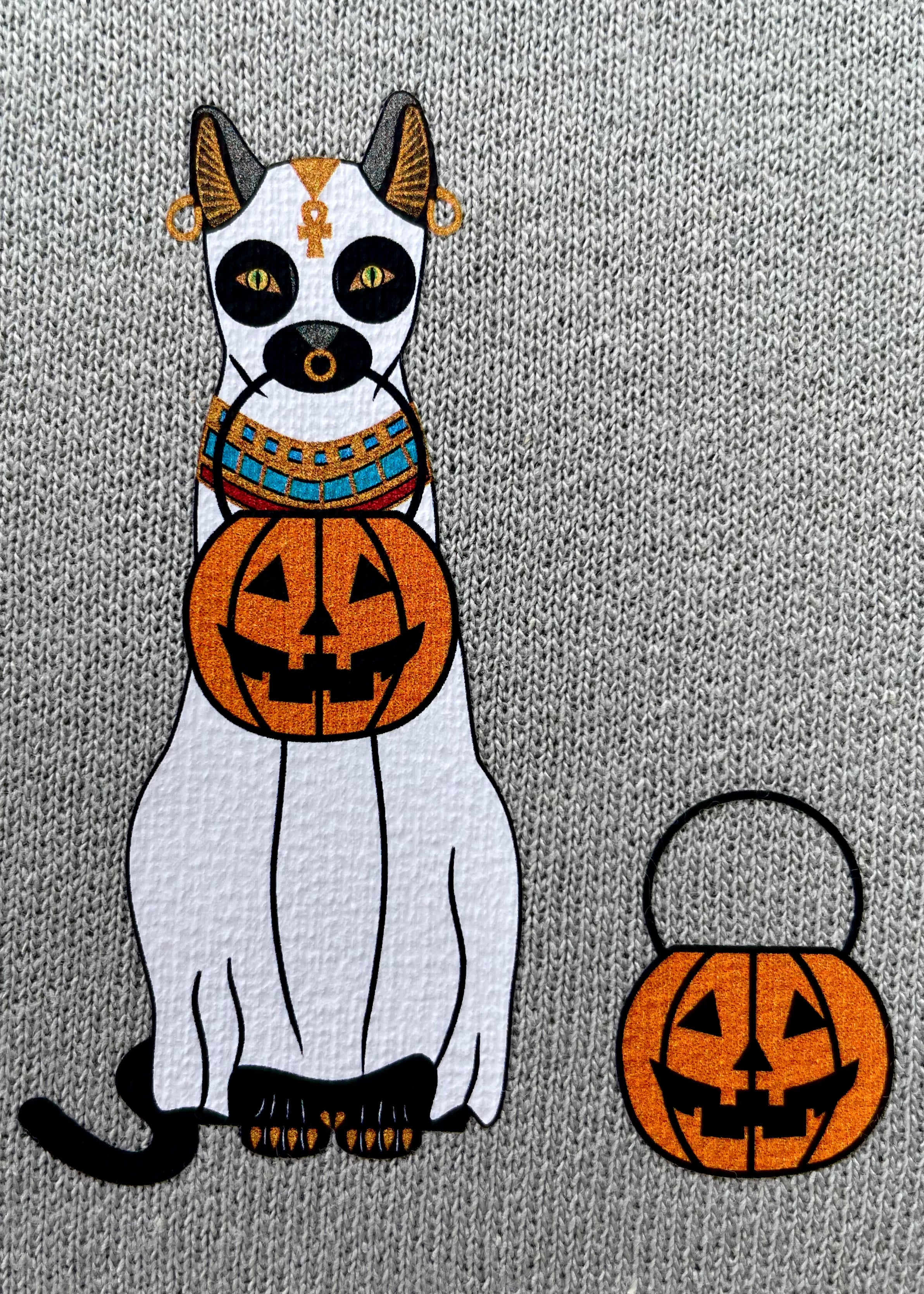Anubis Jackals and Egyptian Cats Sweatshirts