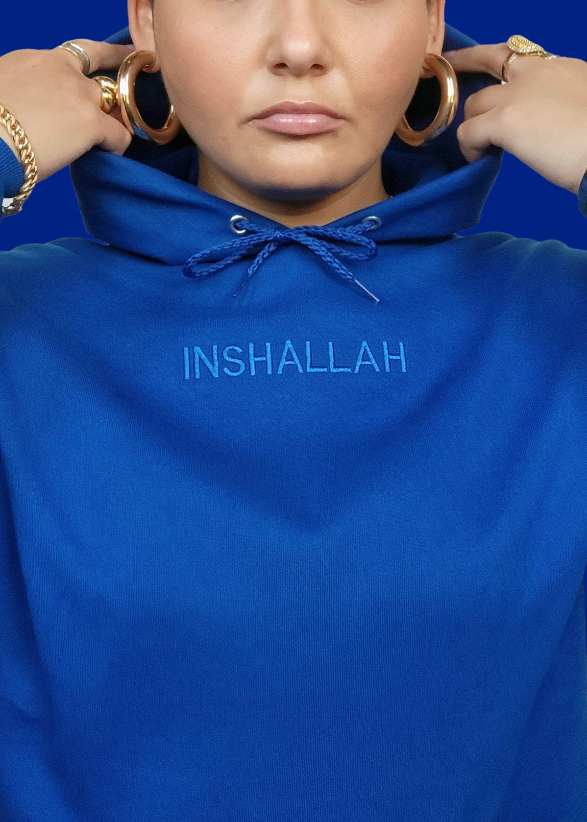 Embroidered Inshallah Sweatshirts