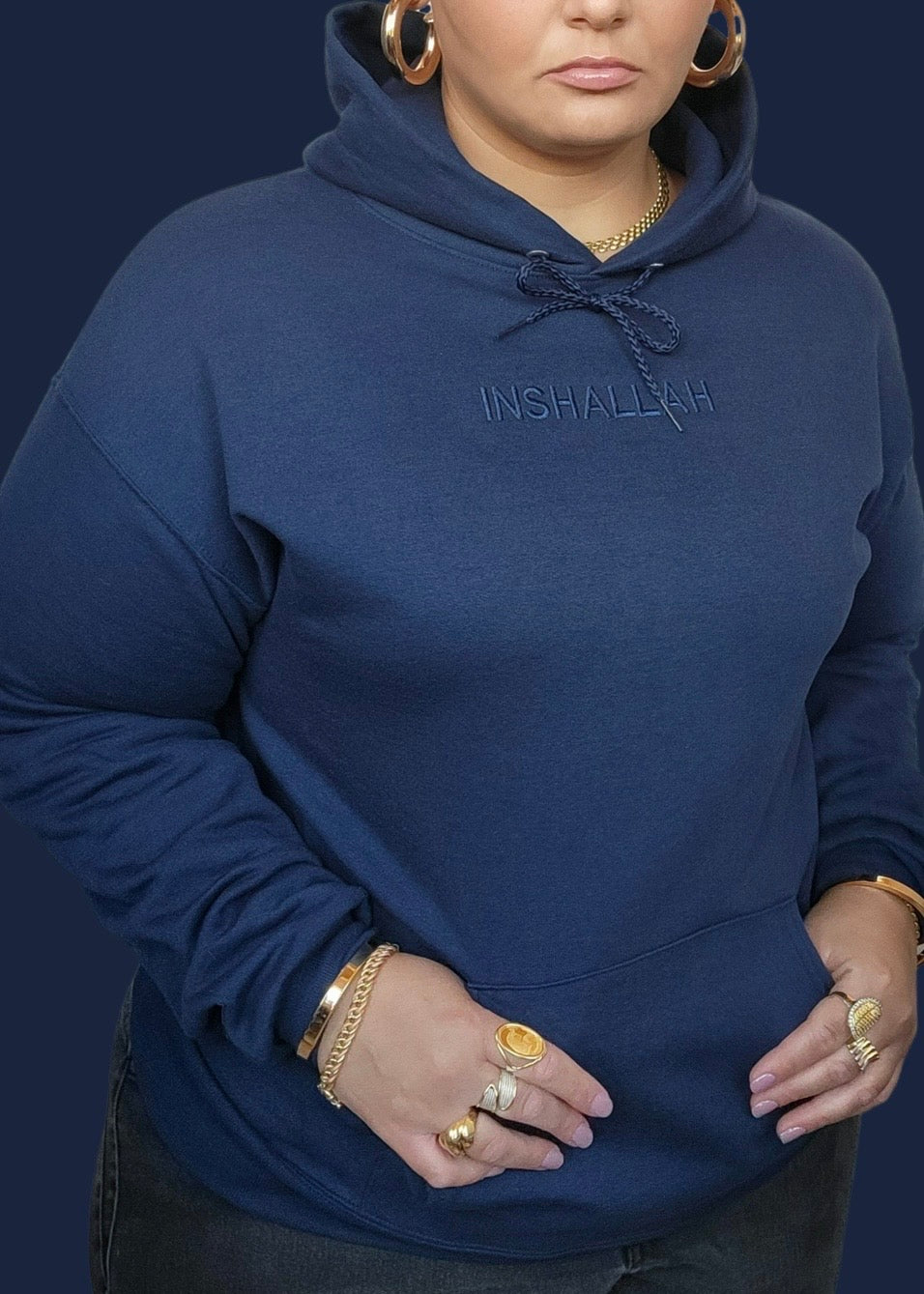 [READY TO SHIP] Embroidered Inshallah Sweatshirts