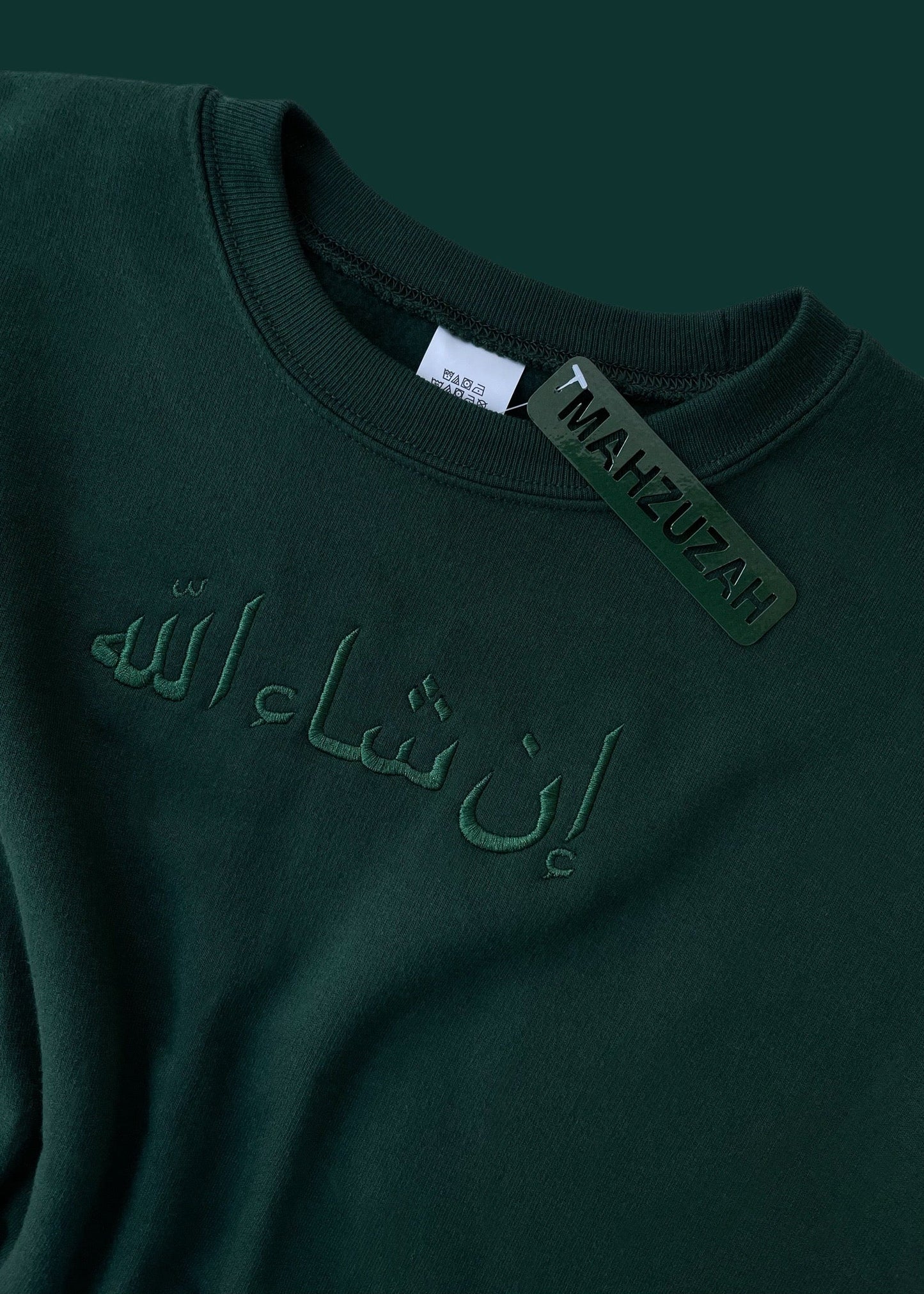 [READY TO SHIP] Embroidered Arabic Inshallah Sweatshirts