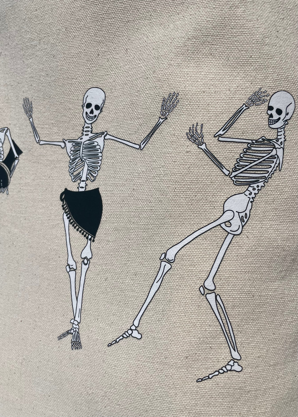 Belly Dancing Skeletons Jumbo Tote