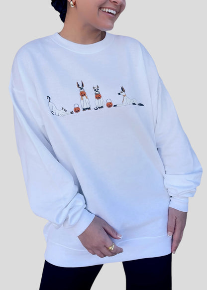 Anubis Jackals and Egyptian Cats Sweatshirts