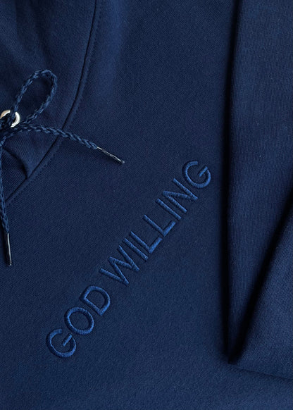 [READY TO SHIP] Embroidered God Willing Sweatshirts