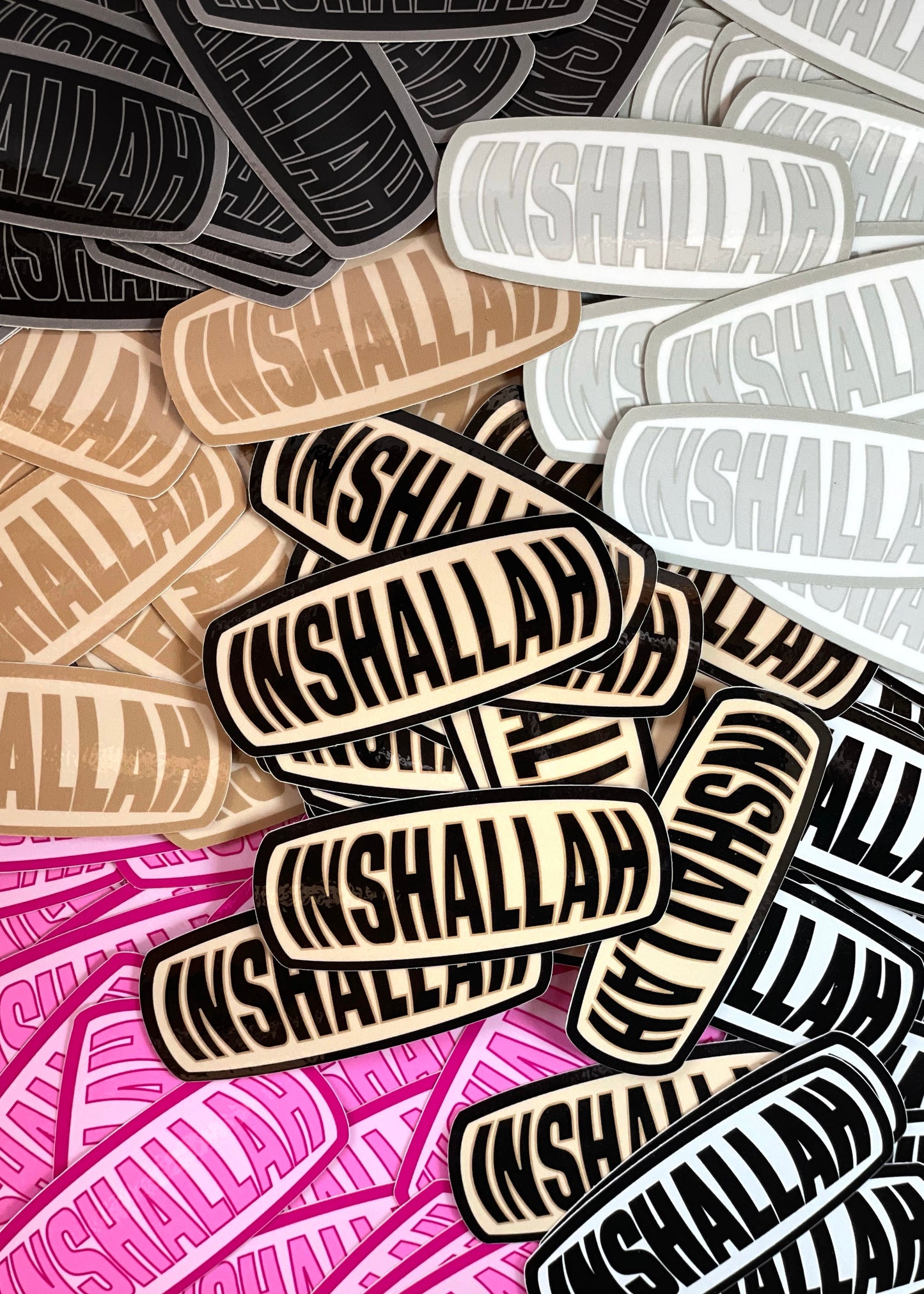 Inshallah Vinyl Stickers