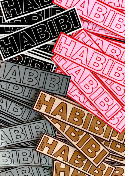 Habibi Vinyl Sticker