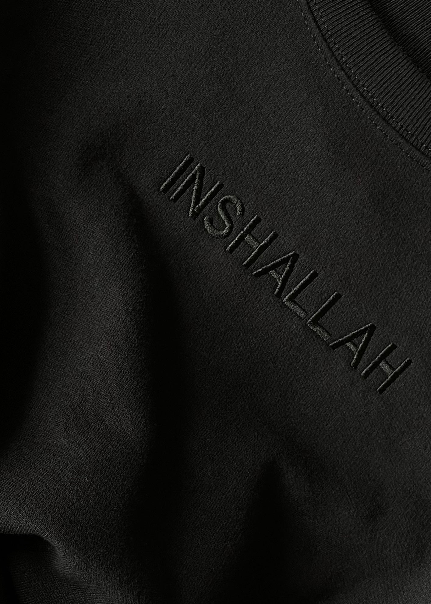 [READY TO SHIP] Embroidered Inshallah Sweatshirts