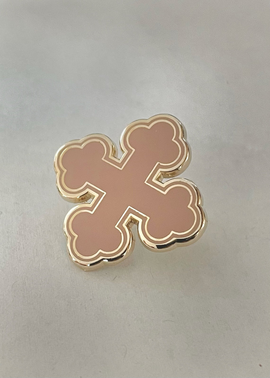 Round Coptic Cross Pins