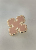Round Coptic Cross Pins