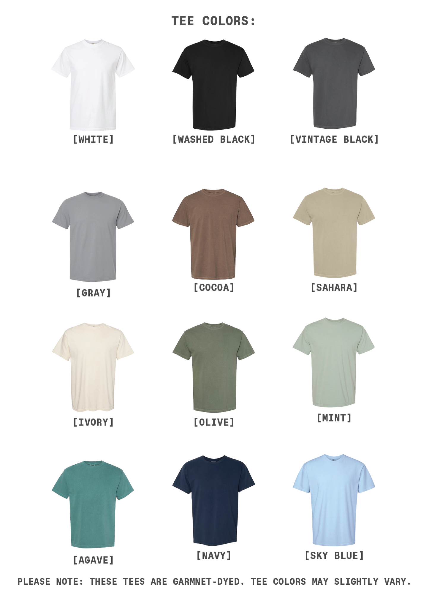 [CUSTOMIZABLE] Classic Coptic Cross Tees