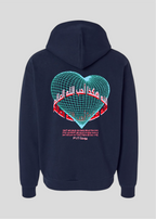 For God So Loved The World Globe Heart  Hoodie [John 3:16]