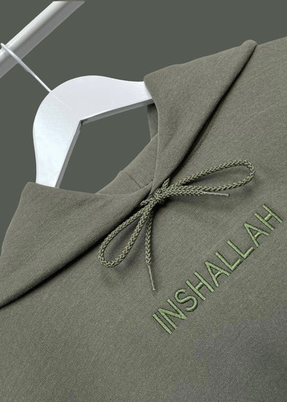 Embroidered Inshallah Sweatshirts