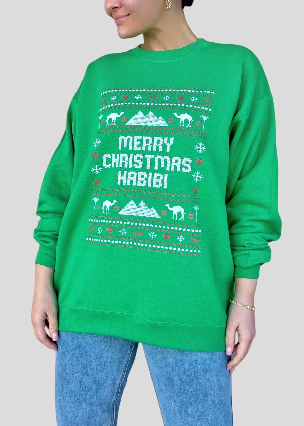 Merry Christmas Habibi - Ugly Christmas Sweatshirts [Adult, Youth & Toddler]