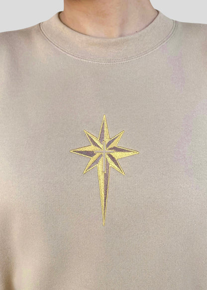 Embroidered Bethlehem Star Sweatshirts