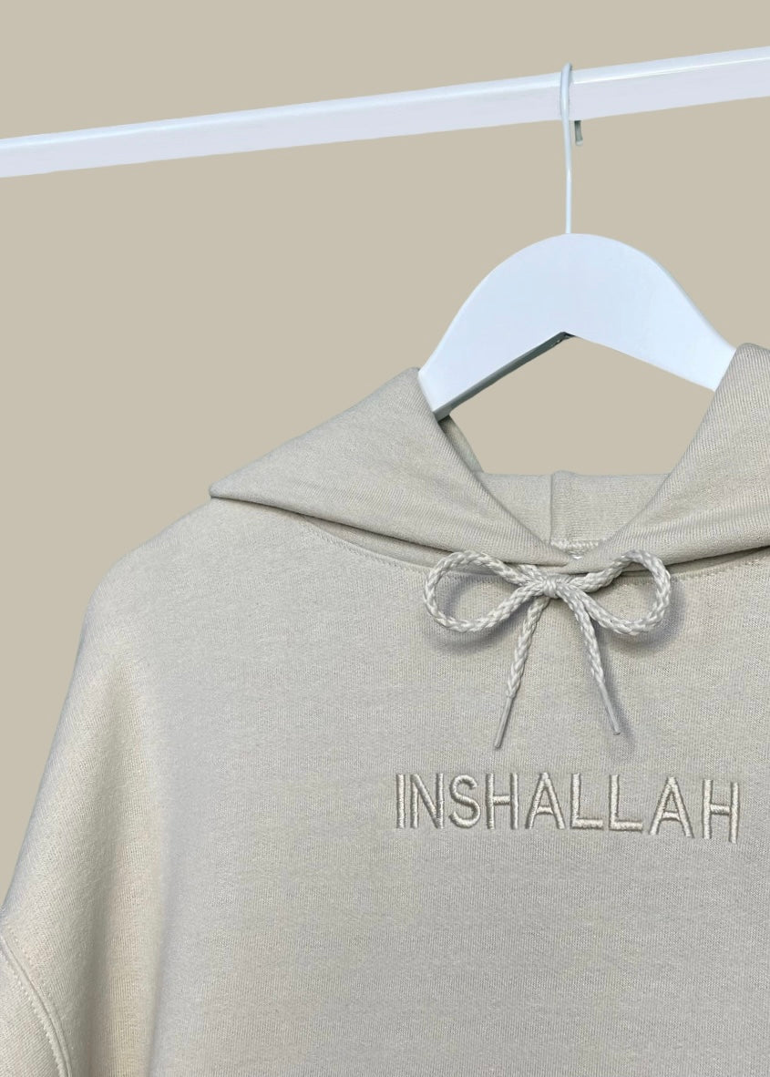 [READY TO SHIP] Embroidered Inshallah Sweatshirts