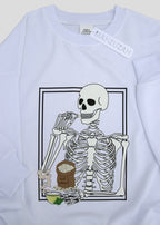 [READY TO SHP] Skeleton Eating Lib (Pumpkin Seeds) Sweatshirts