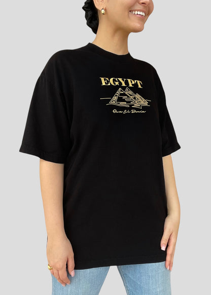 Embroidered Egypt- Oum El Donia T-Shirt