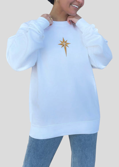 Embroidered Bethlehem Star Sweatshirts