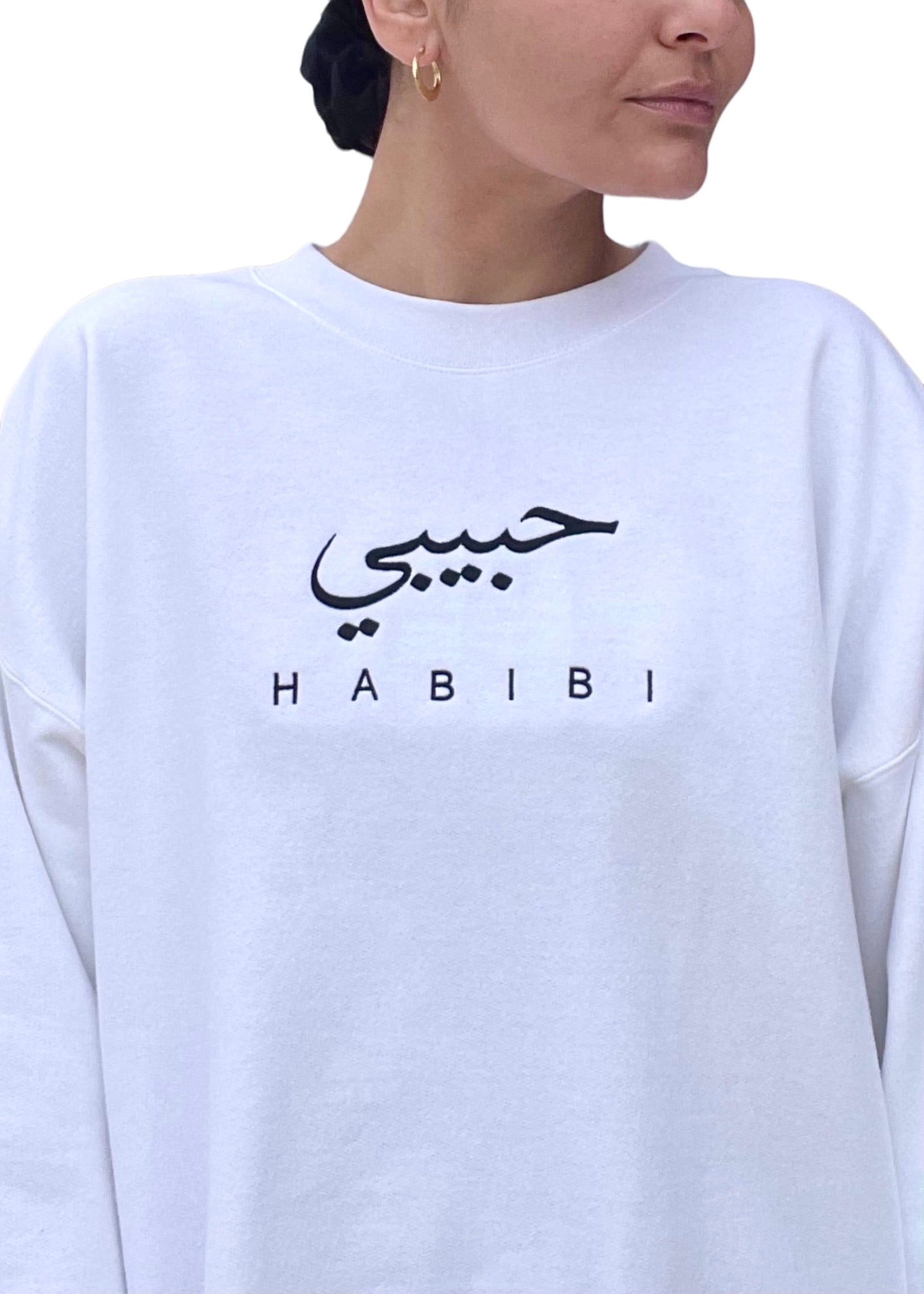 [READY TO SHIP] Embroidered Habibi Sweatshirt