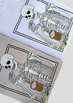 [READY TO SHP] Skeleton Eating Lib (Pumpkin Seeds) Sweatshirts