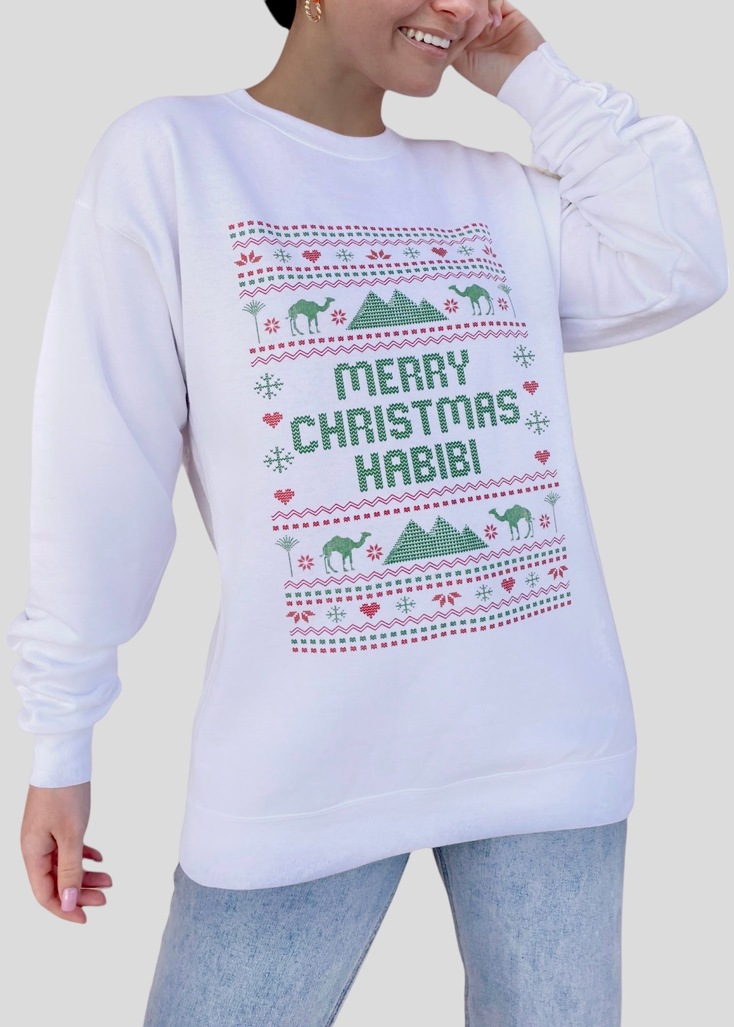 Merry Christmas Habibi - Ugly Christmas Sweatshirts