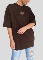 [DEAL TEE] Embroidered Classic Coptic Cross Tee