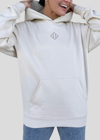 Embroidered Round Coptic Cross Sweatshirts