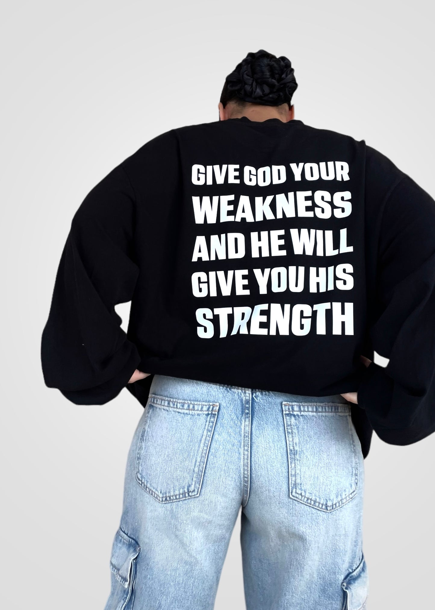 Coptic Cross + Give God Your Weakness and He Will Give You His Strength Tees