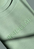 Embroidered Inshallah Sweatshirts