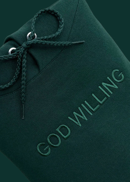 [READY TO SHIP] Embroidered God Willing Sweatshirts