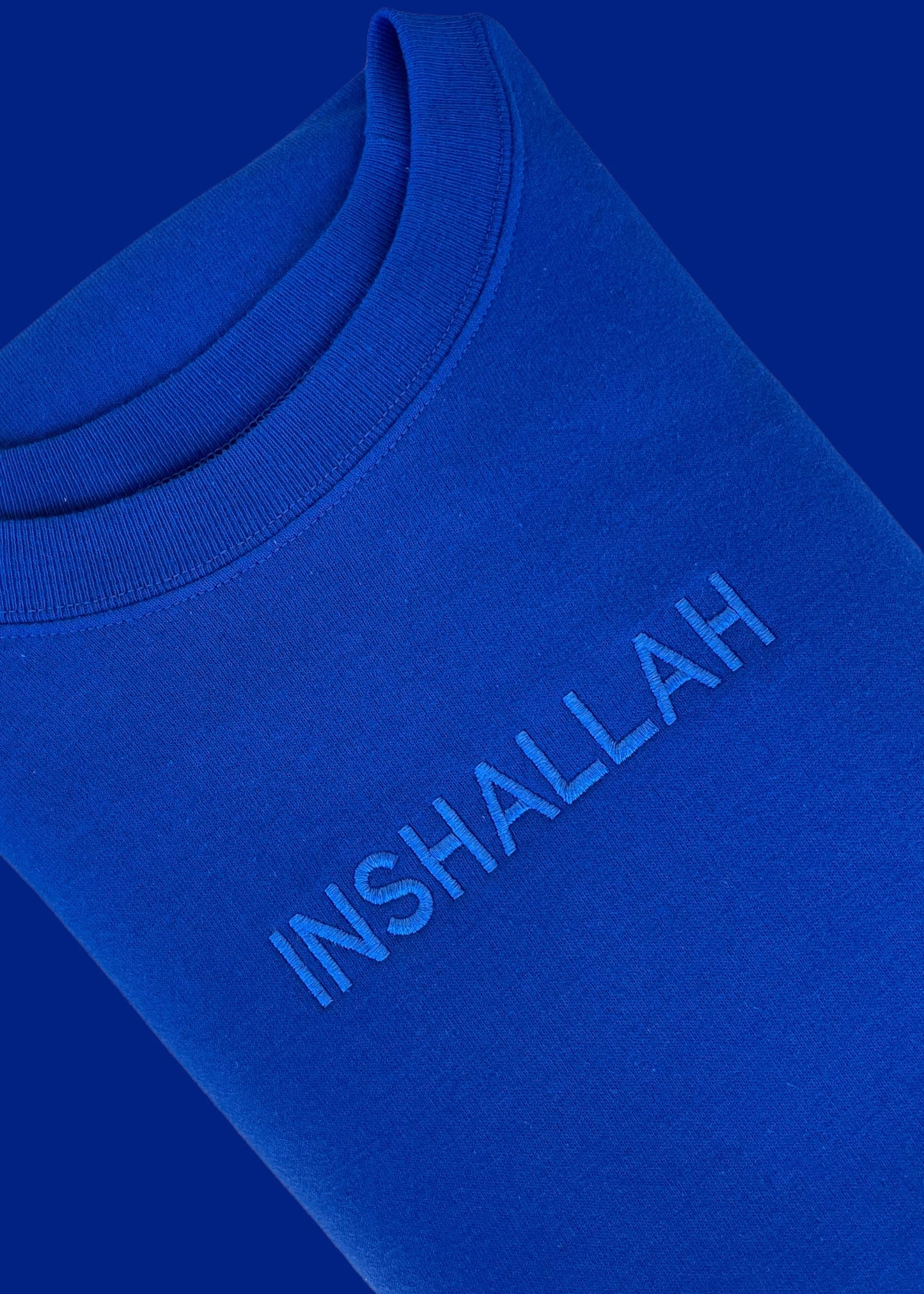 Embroidered Inshallah Sweatshirts