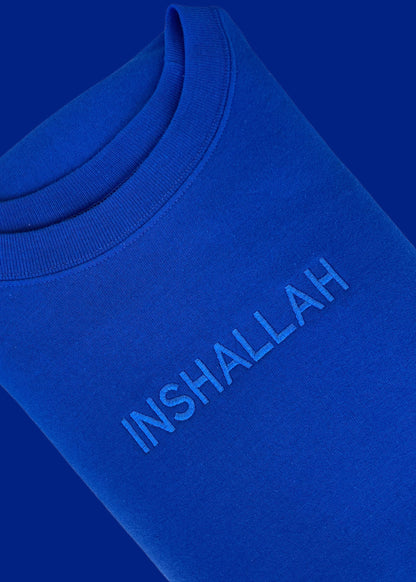 Embroidered Inshallah Sweatshirts