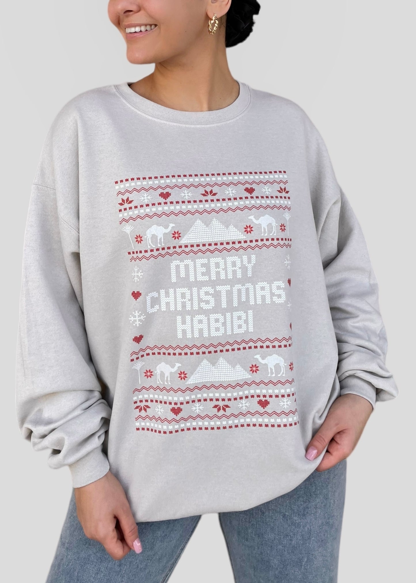 Merry Christmas Habibi - Ugly Christmas Sweatshirts