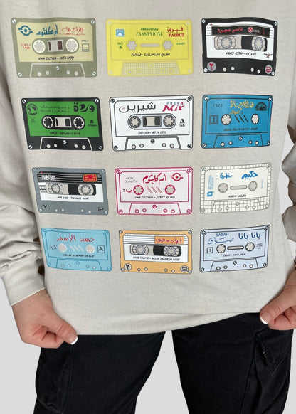 Arabic Cassette Collection Tees