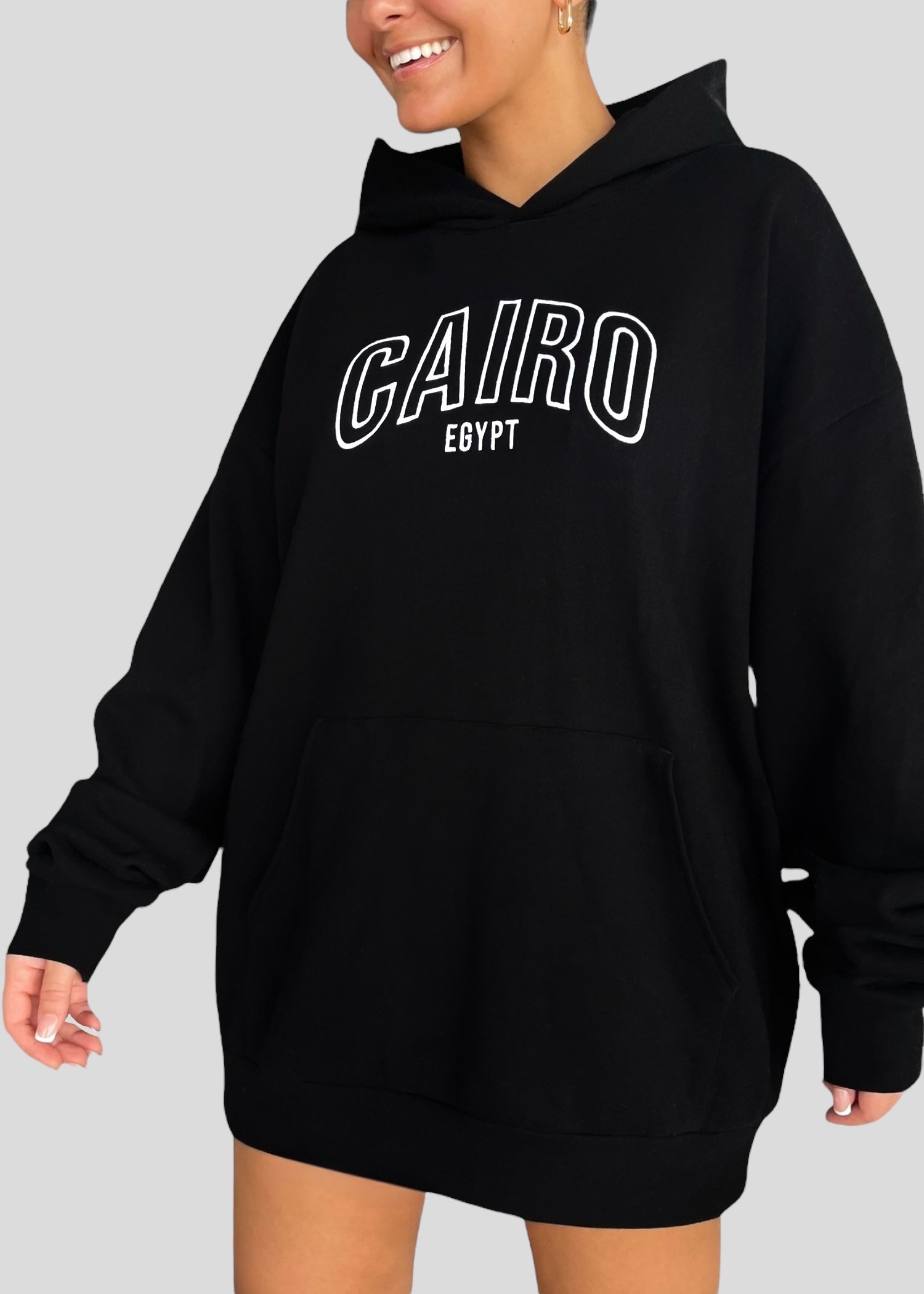 Customizable] Embroidered City-Country Sweatshirts – MAHZUZAH