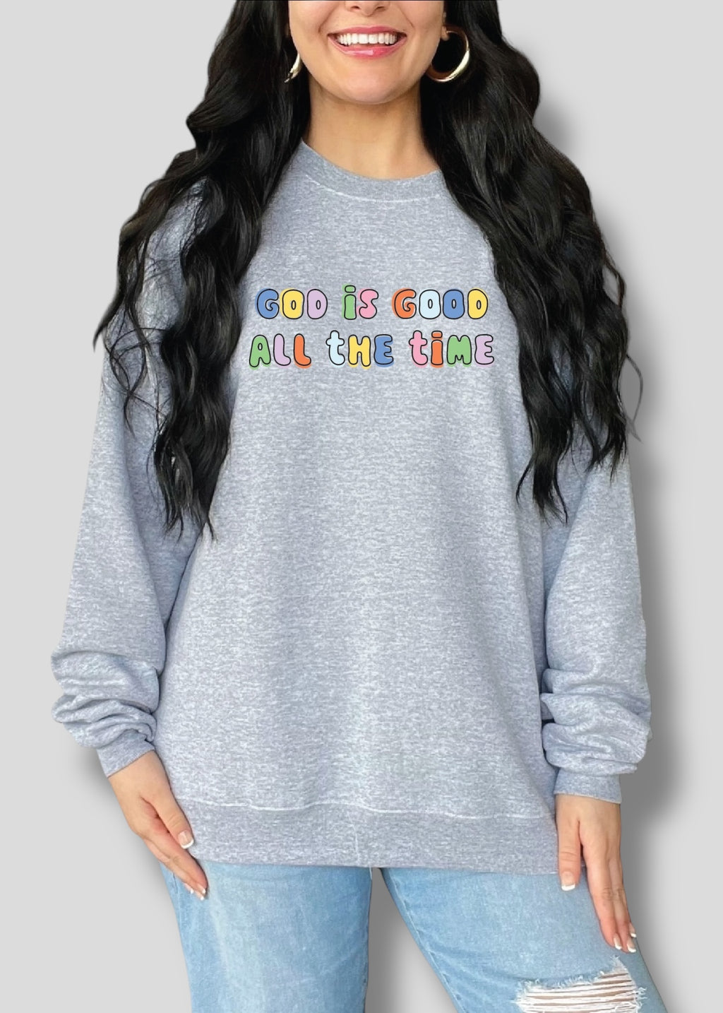 God is Good All the Time Doodle Sweatshirts