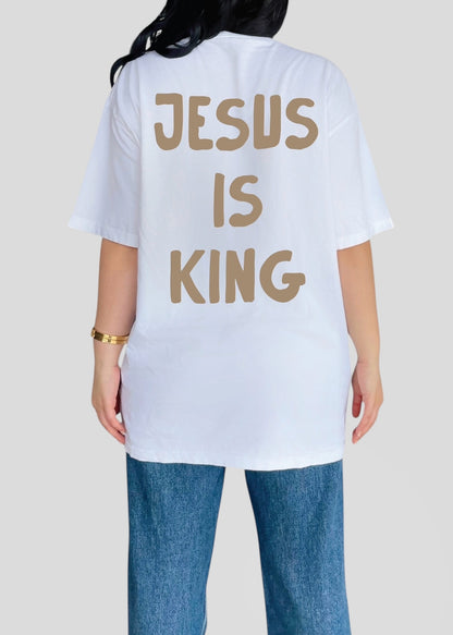 [CUSTOMIZABLE] Jesus is King Tees