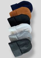 Coptic Cross Knit Sherpa Lined Beanie