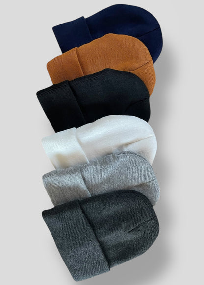 Coptic Cross Knit Sherpa Lined Beanie