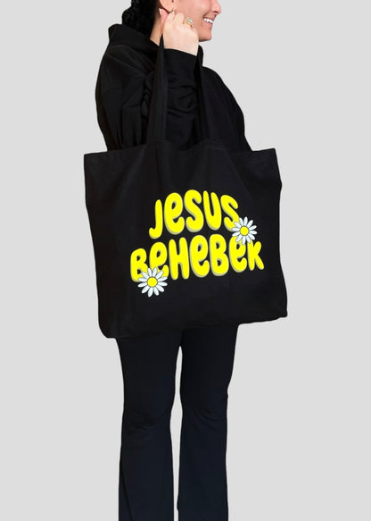 Jesus Behebek Daisy Jumbo Tote