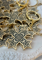 Single-Sided Classic Coptic Cross Keychains