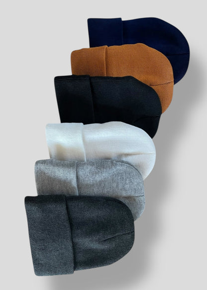 Coptic Cross Knit Sherpa Lined Beanie