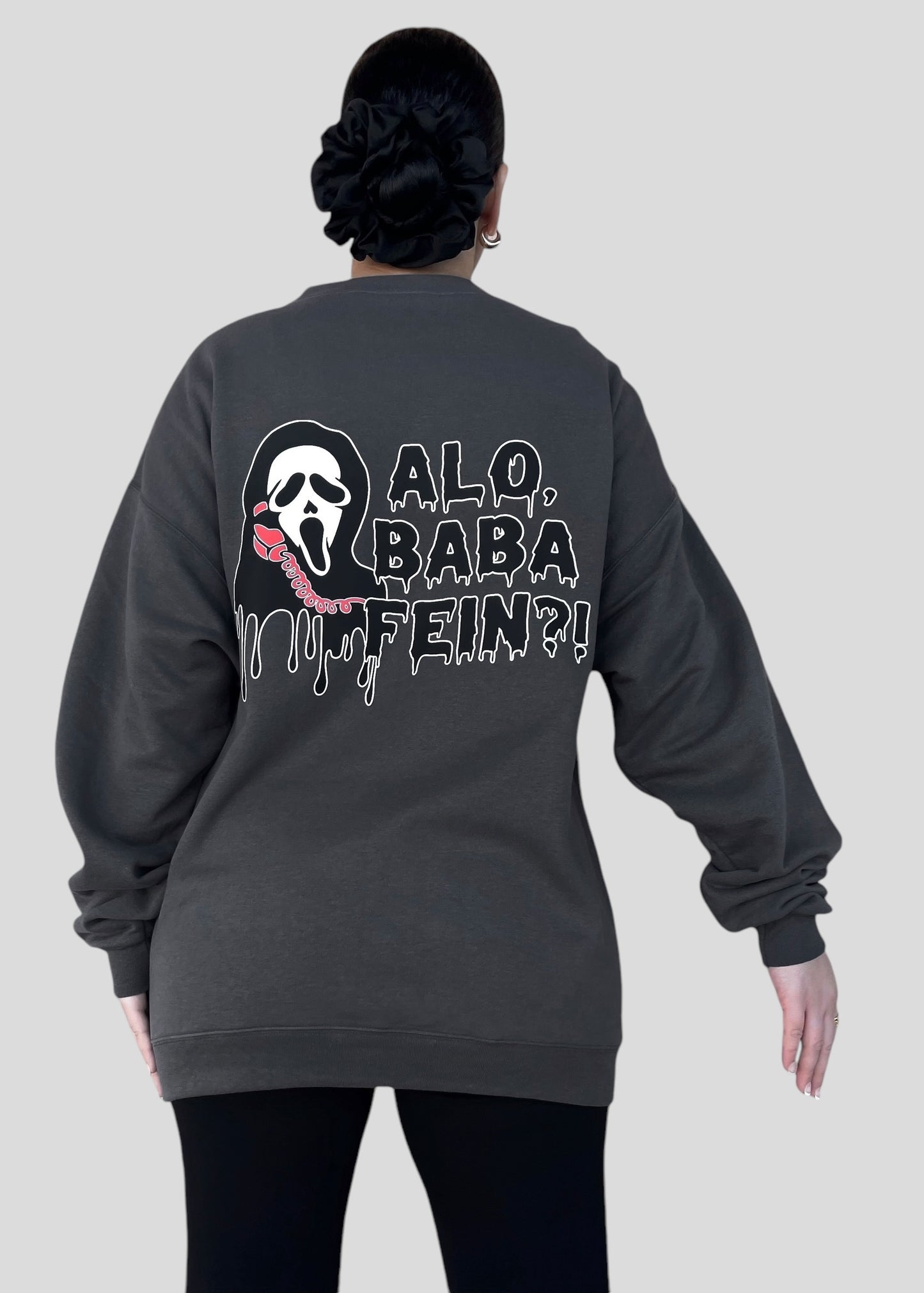 [READY TO SHIP] Scream- Alo, Baba Fein?! Sweatshirts