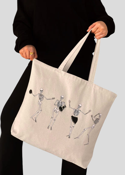 Belly Dancing Skeletons Jumbo Tote