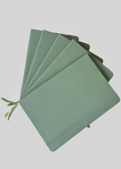 Limited Edition Christmas Customizable Coptic Cross Journals [Textured]