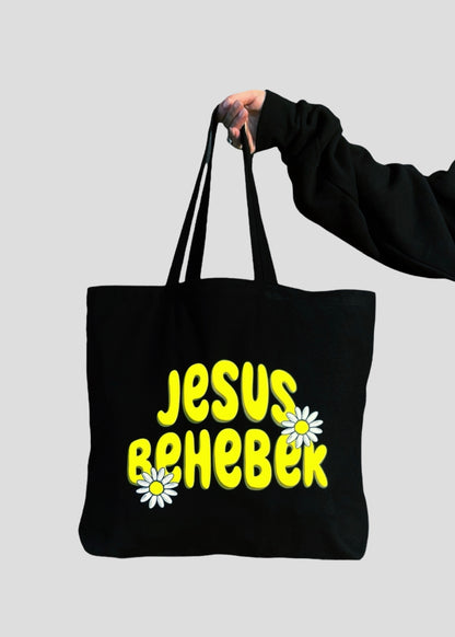 Jesus Behebek Daisy Jumbo Tote